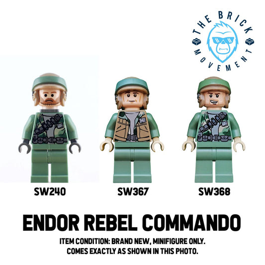 LEGO STAR WARS Endor Rebel Commando Minifigures