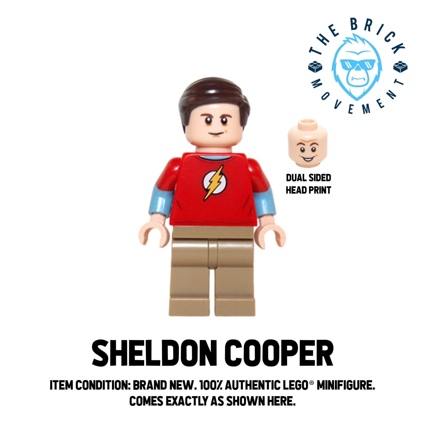 LEGO IDEAS Sheldon Cooper Minifigure (Big Bang Theory)