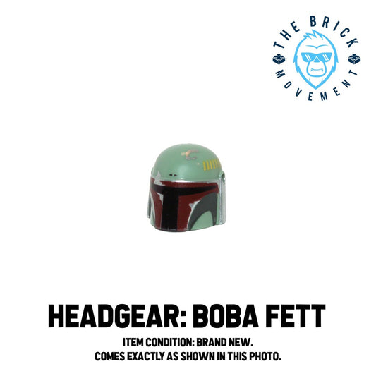 LEGO ACCESSORIES - MINIFIGURE HEADGEAR - STAR WARS Boba Fett