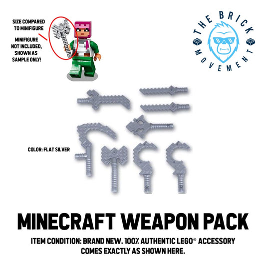 LEGO ACCESSORIES - WEAPON - MINECRAFT Weapon Pack