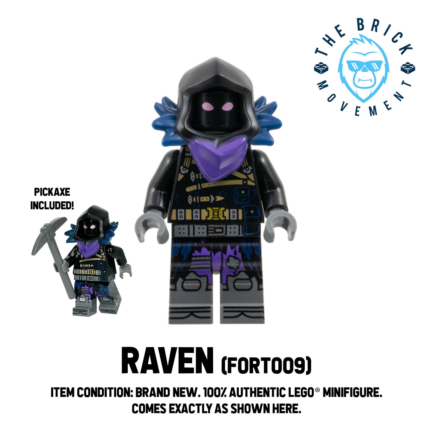 LEGO FORTNITE Raven Minifigure