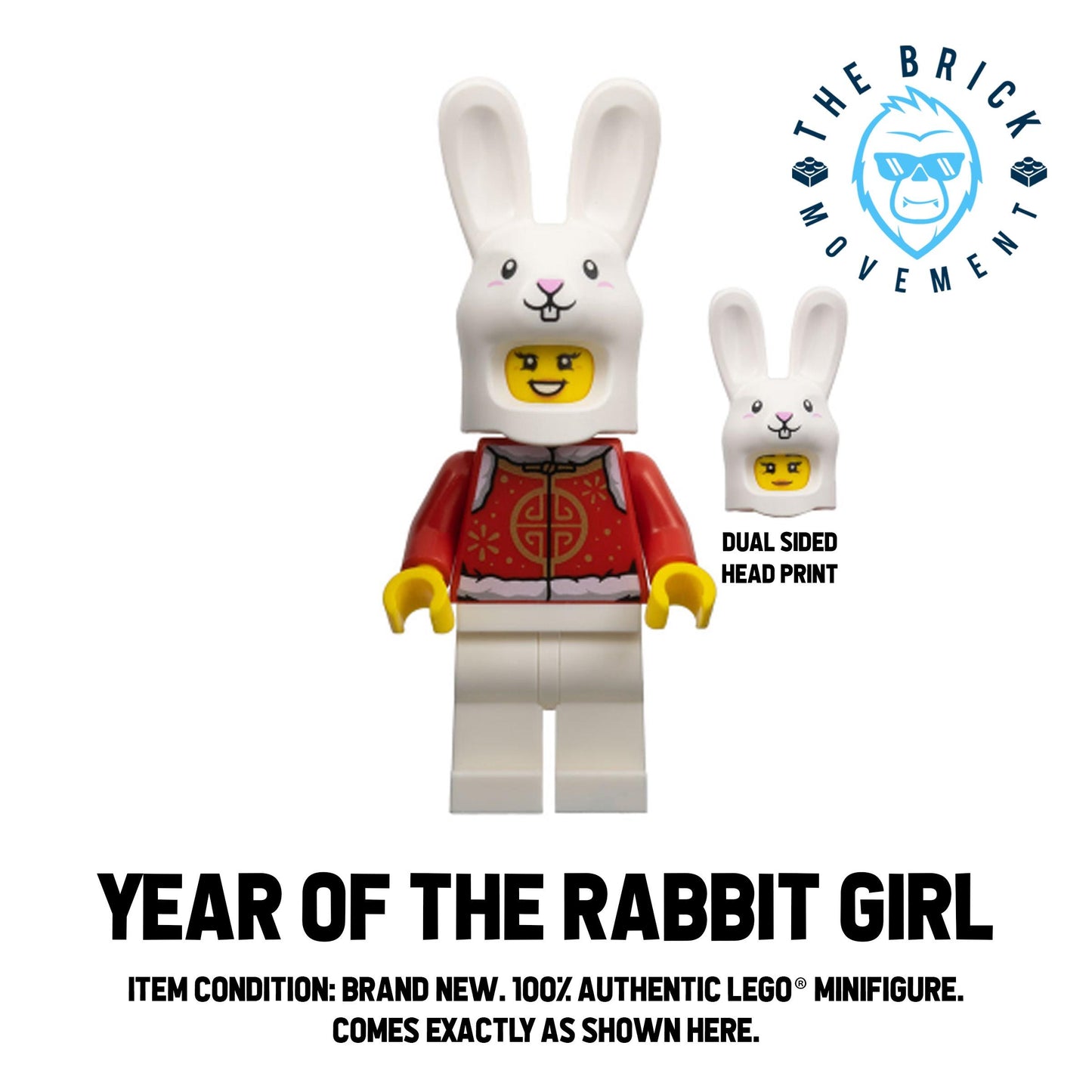 LEGO CITY Year of the Rabbit Girl Minifigure