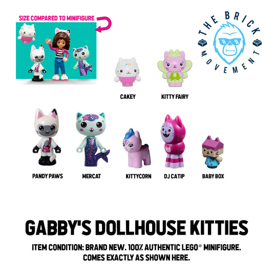 LEGO FRIENDS Gabby's Dollhouse Characters Minifigures