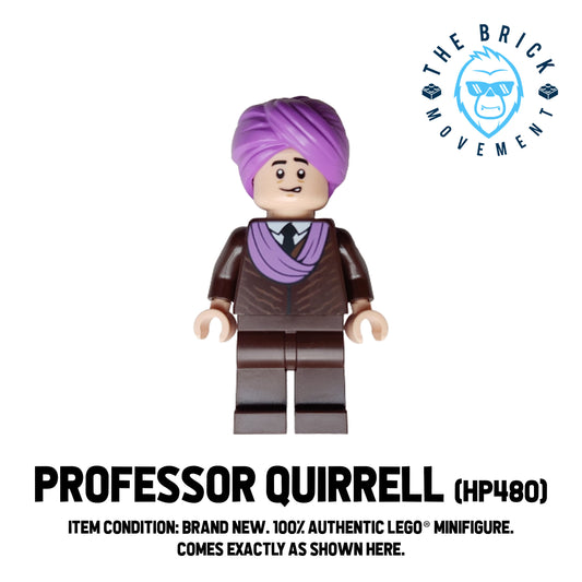 LEGO HARRY POTTER Professor Quirinus Quirrell Minifigure