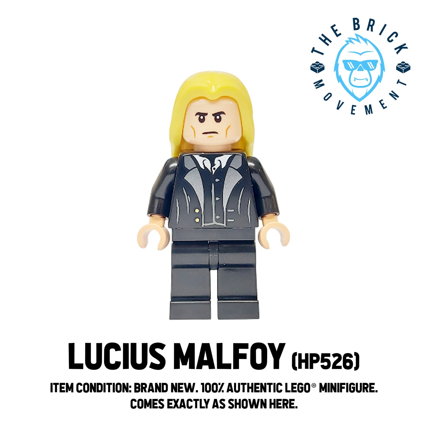 LEGO HARRY POTTER Lucius Malfoy Minifigure