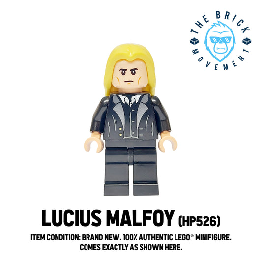 LEGO HARRY POTTER Lucius Malfoy Minifigure