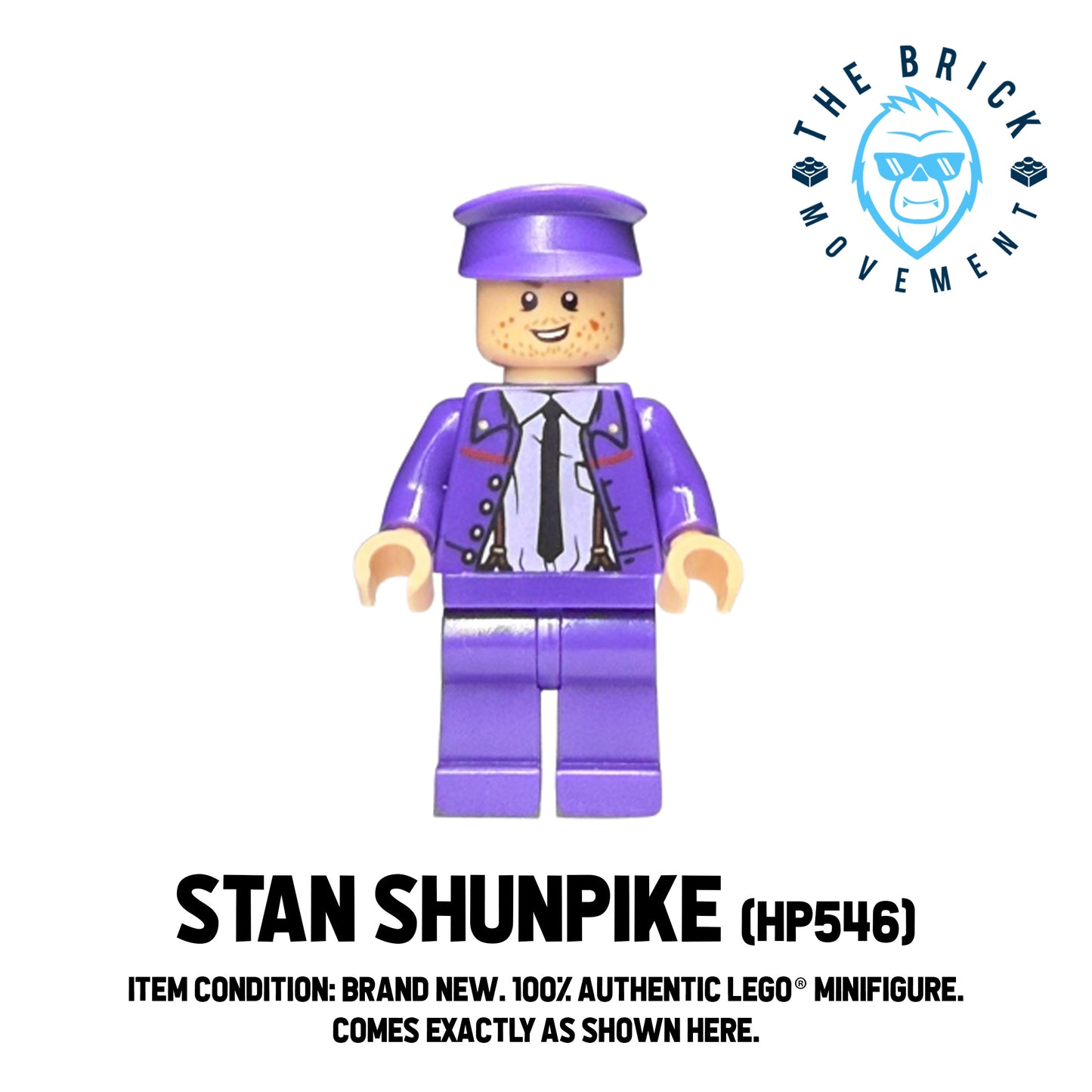 LEGO HARRY POTTER Stanley Shunpike (Knight Bus Conductor) Minifigure
