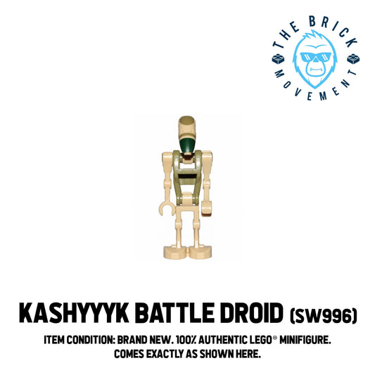 LEGO STAR WARS Kashyyyk Battle Droid Minifigure