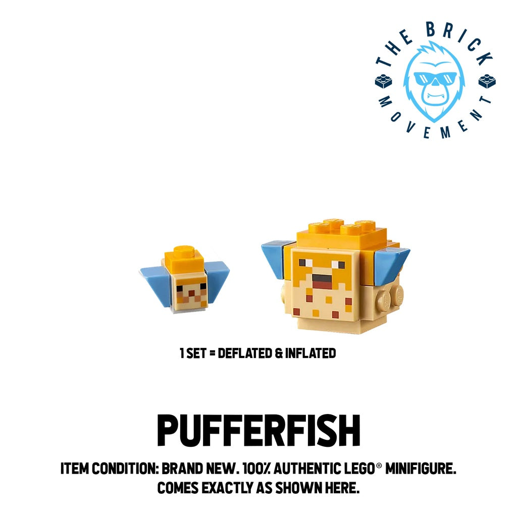 LEGO ACCESSORIES - ANIMAL - MINECRAFT Pufferfish Set