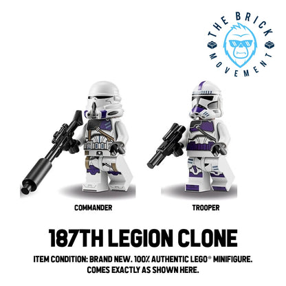 LEGO STAR WARS 187th Legion Clone Trooper Minifigure