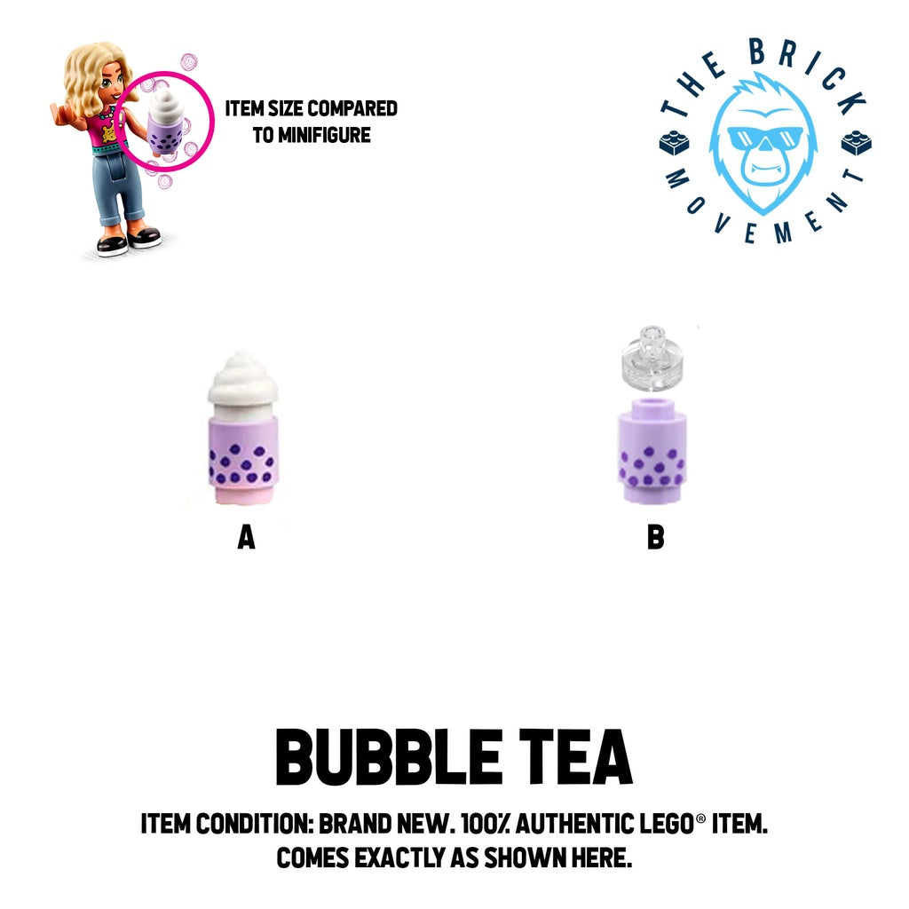 Lego Tea LEGO ACCESSORIES - FOOD - Bubble Tea – The Brick Movement