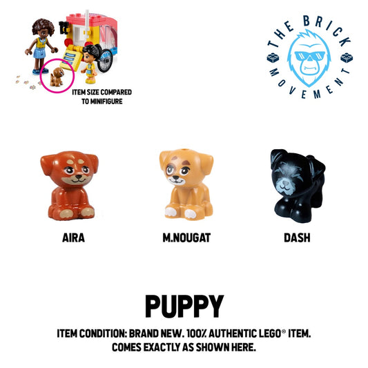 LEGO ACCESSORIES - ANIMAL - Dog / Puppy (Aira, Dash)