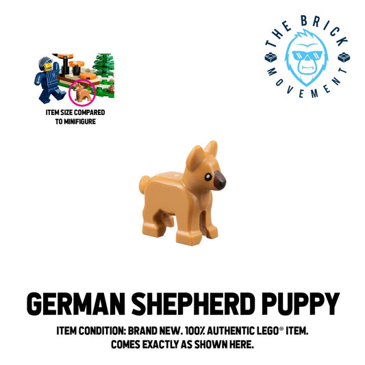 LEGO ACCESSORIES - ANIMAL - Dog / Puppy (German Shepherd)