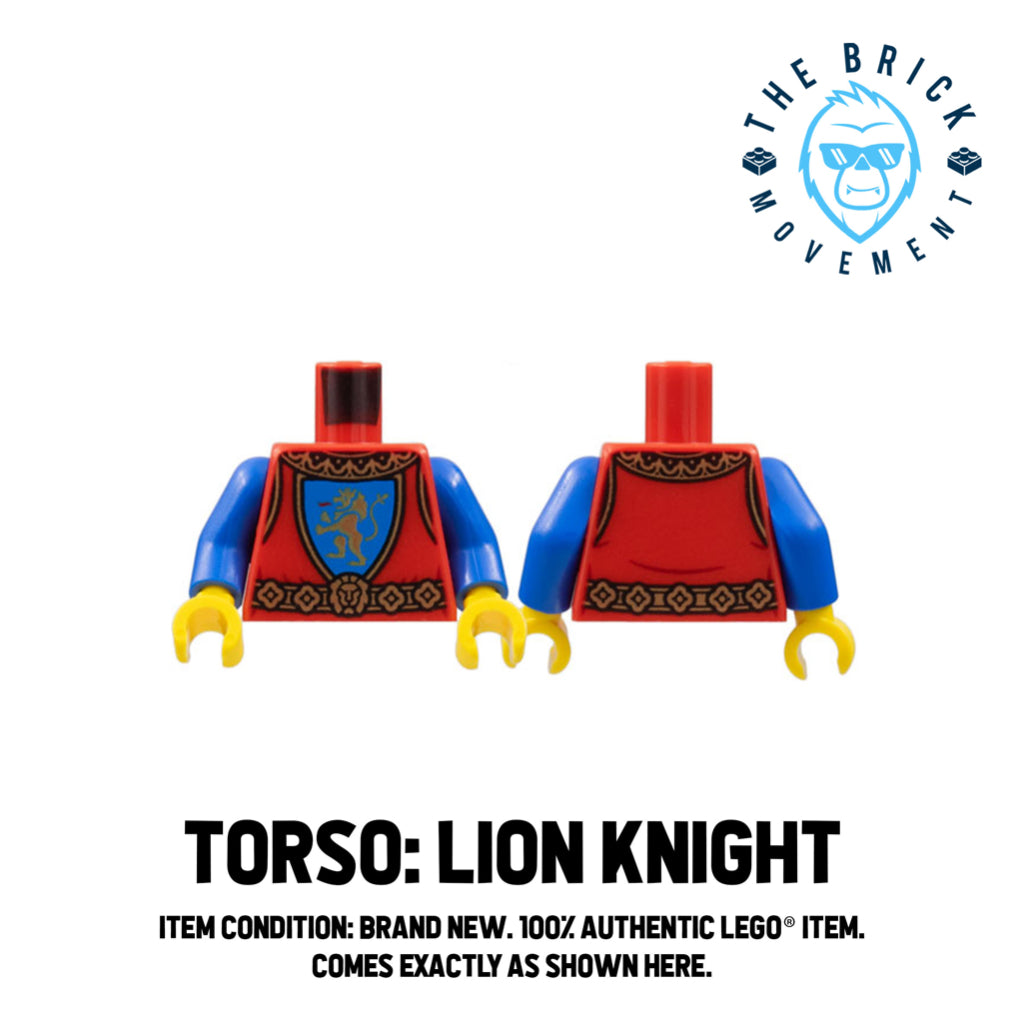 LEGO ACCESSORIES - TORSO - Lion Knight