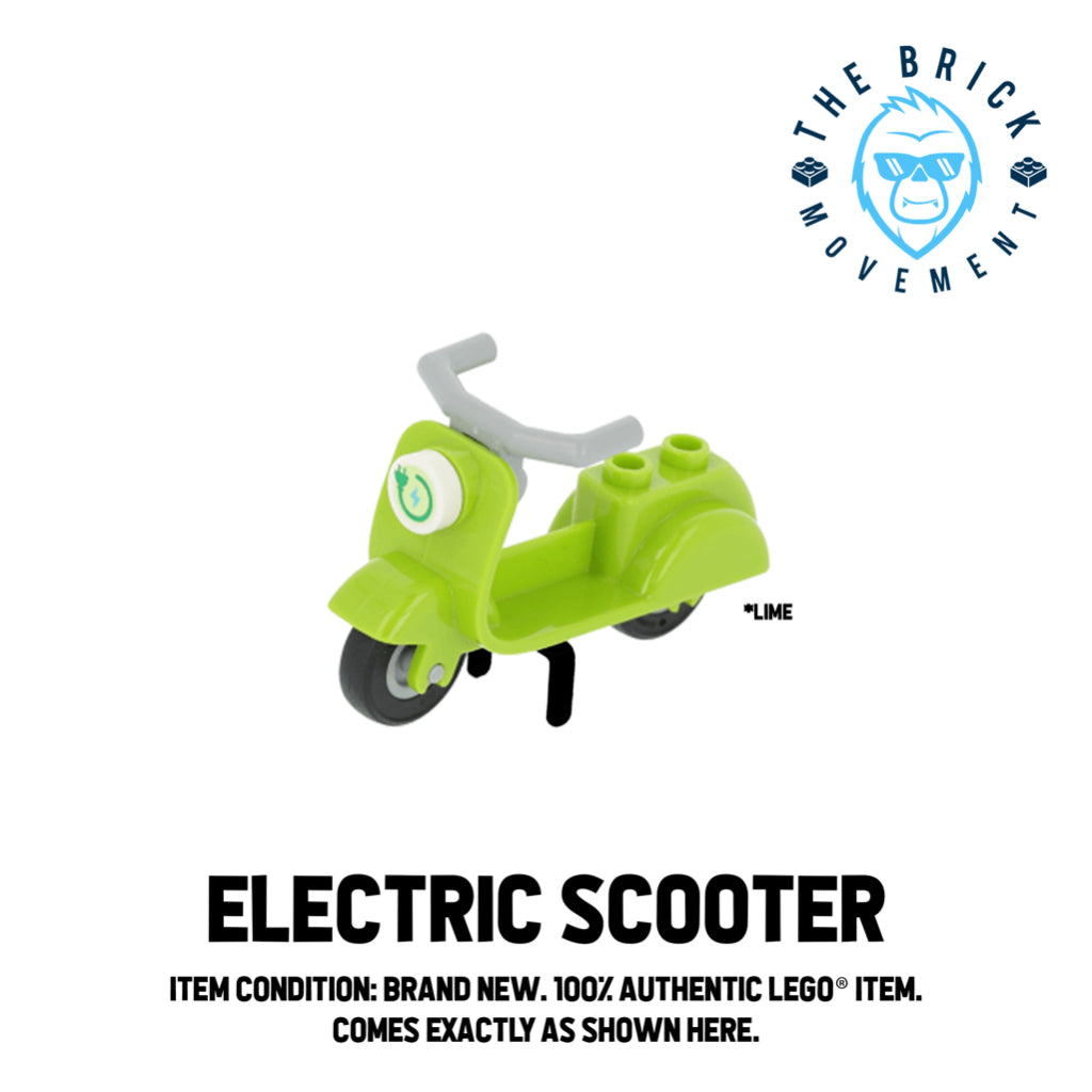 LEGO ACCESSORIES - BICYCLE - Scooter / Vespa (Lime)