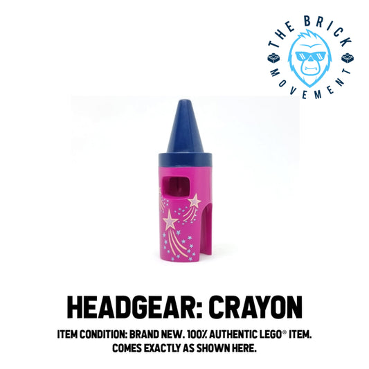 LEGO ACCESSORIES - MINIFIGURE HEADGEAR - Crayon