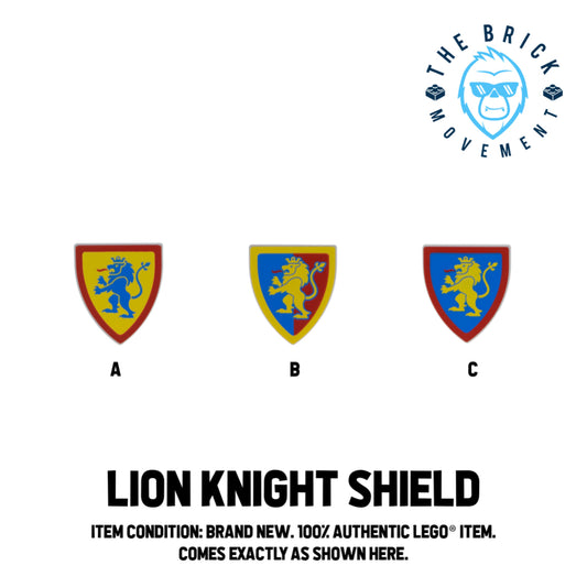 LEGO ACCESSORIES - WEAPON - Lion Knight Shield