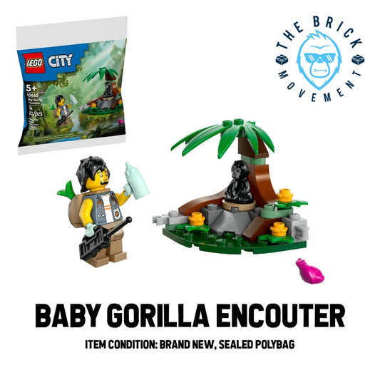 LEGO CITY Baby Gorilla Encounter Polybag