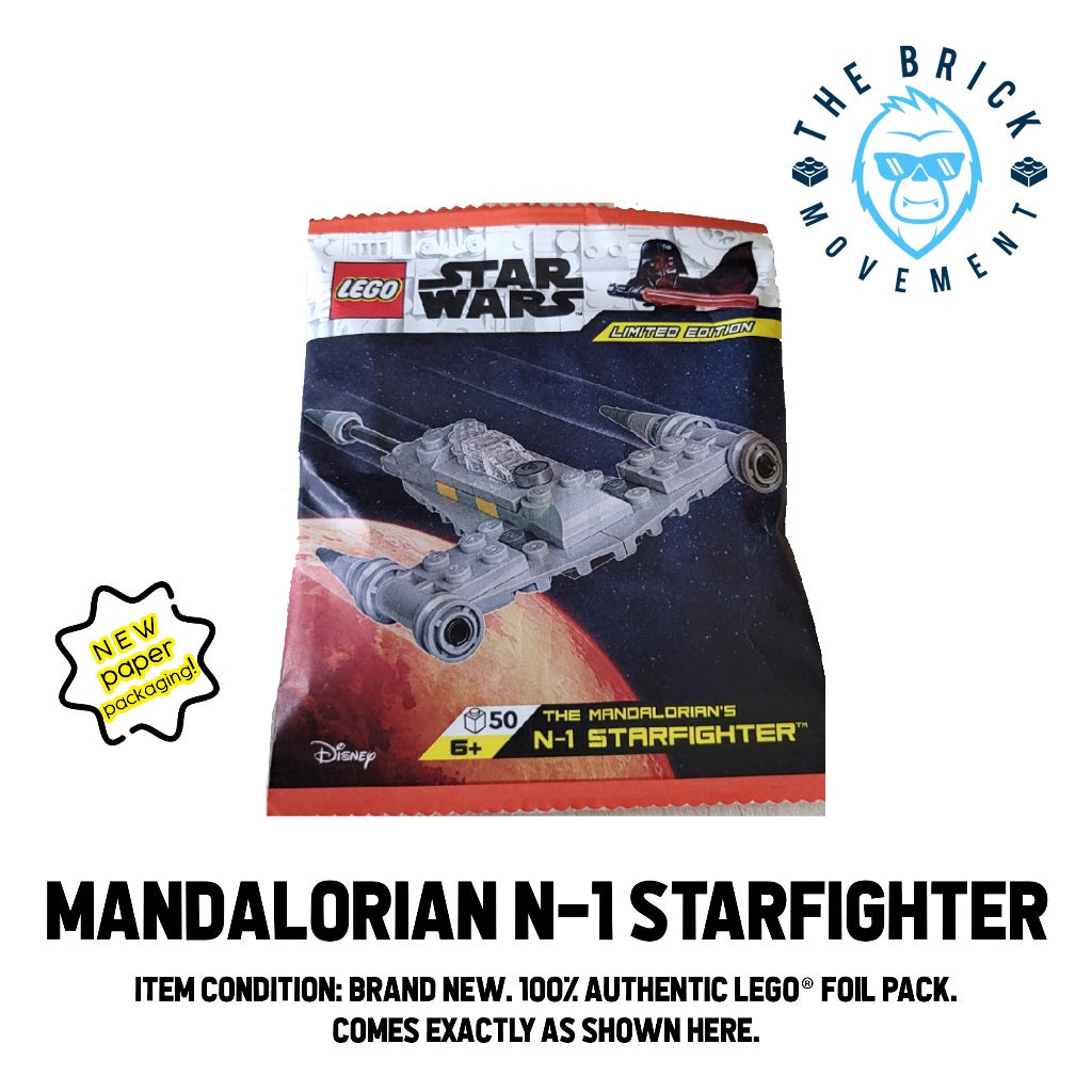 LEGO STAR WARS Mandalorian N-1 Starfighter Foil Pack