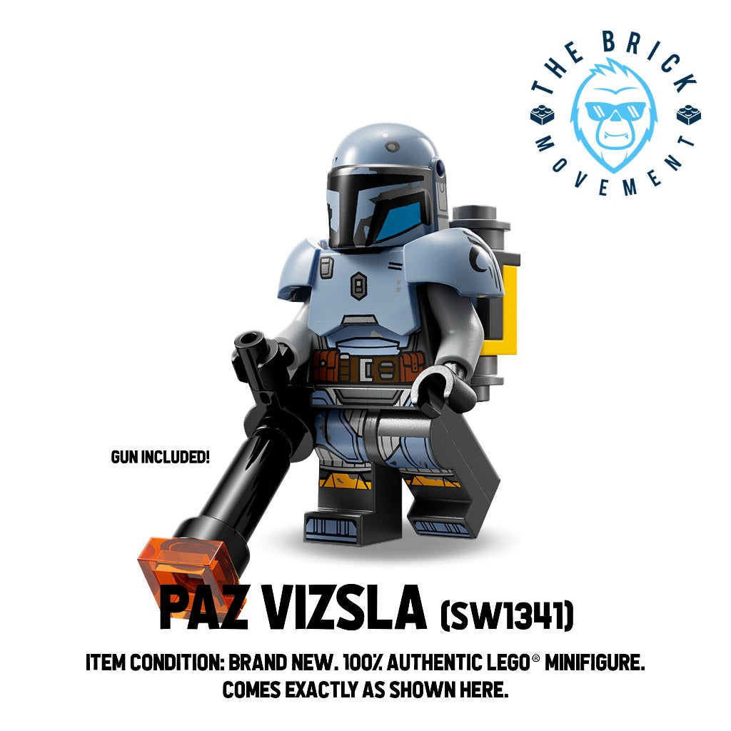 LEGO STAR WARS THE MANDALORIAN Paz Vizsla Minifigure