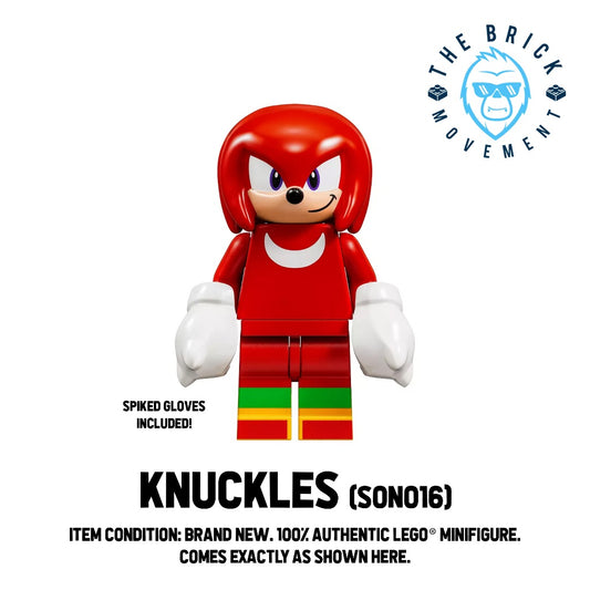 LEGO SONIC THE HEDGEHOG Knuckles Minifiigure