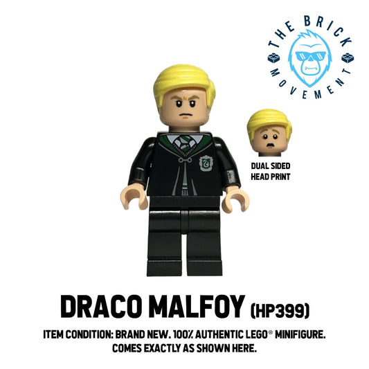 LEGO HARRY POTTER Draco Malfoy Minifigure