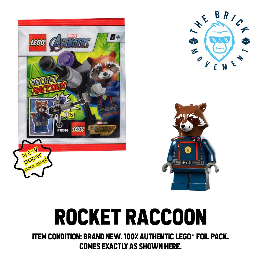 LEGO MARVEL Rocket Raccoon Foil Pack