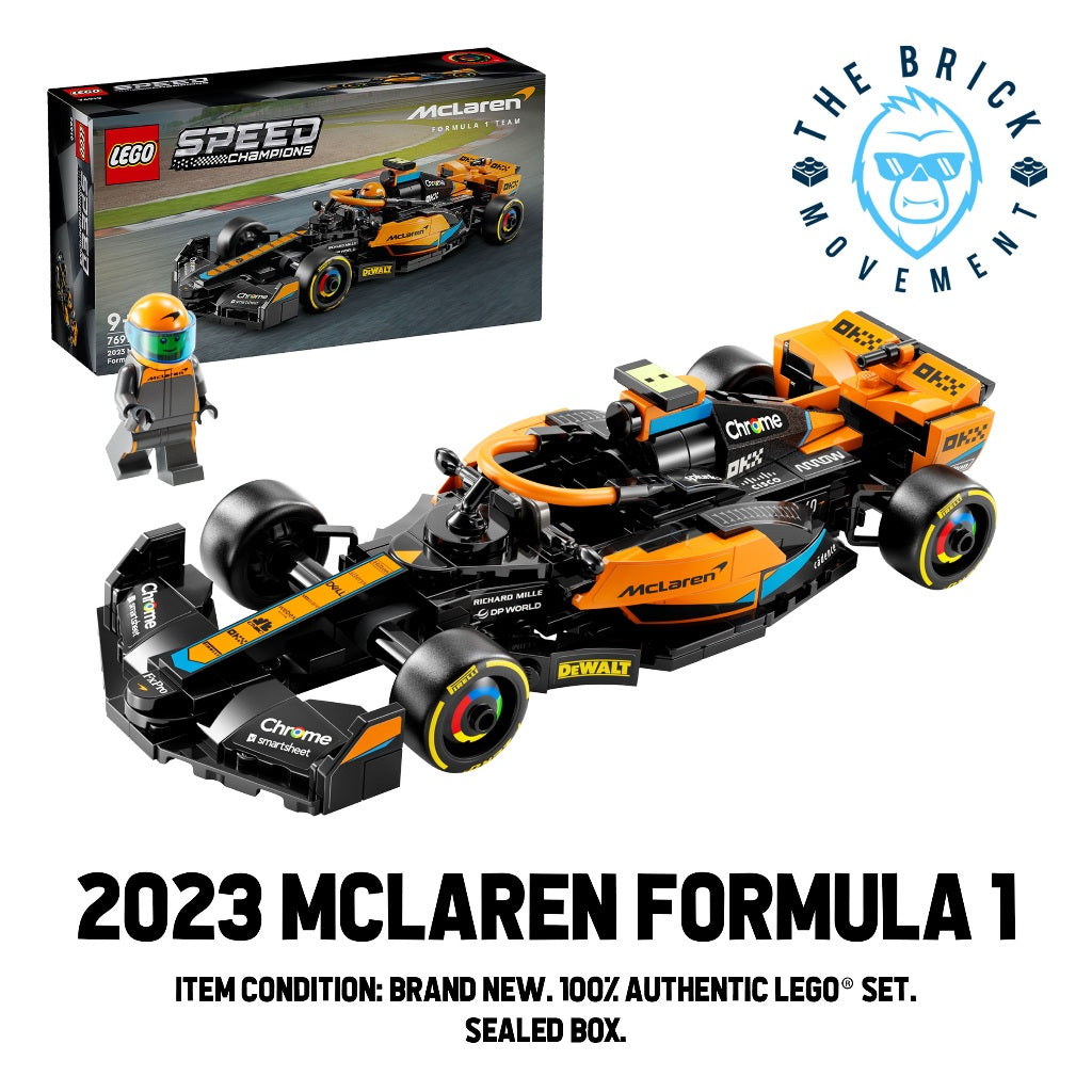 LEGO SPEED CHAMPIONS 76919 2023 McLaren Formula 1 Car Set