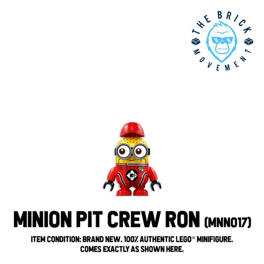 LEGO MINIONS Minion Pit Crew Ron Minifigure