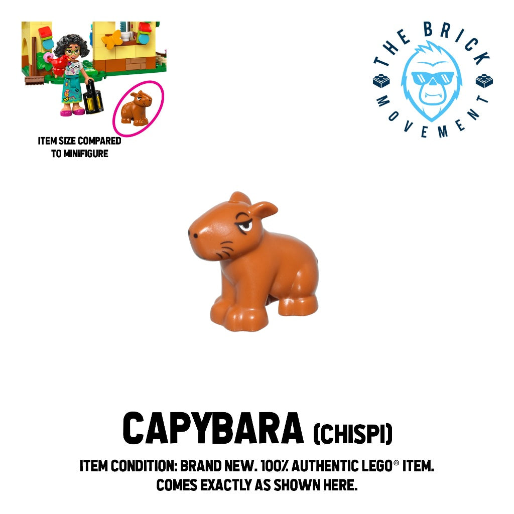 LEGO ACCESSORIES - ANIMAL - DISNEY ENCANTO - Chispi (Capybara)