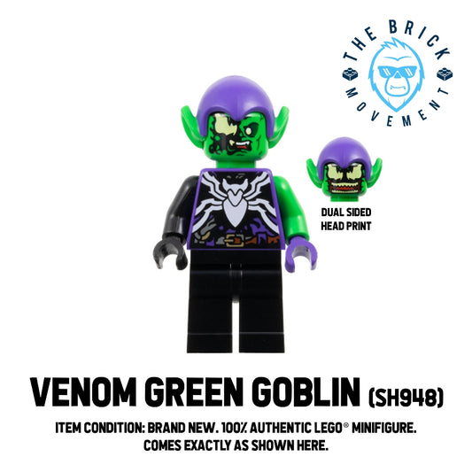 LEGO MARVEL Venom Green Goblin Minifigure