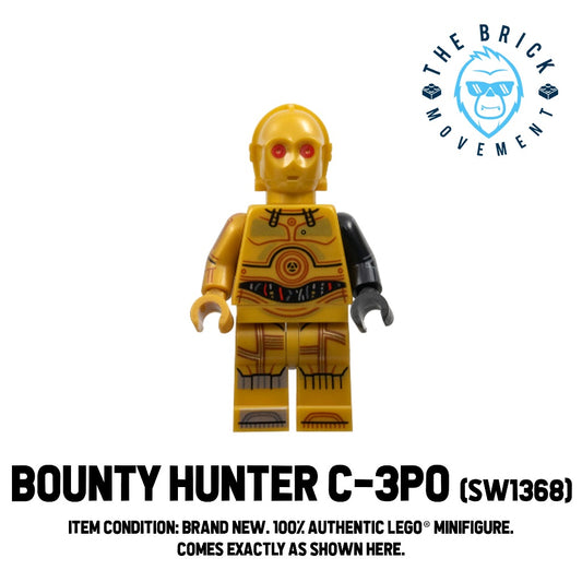 LEGO STAR WARS Bounty Hunter C-3PO Minifigure