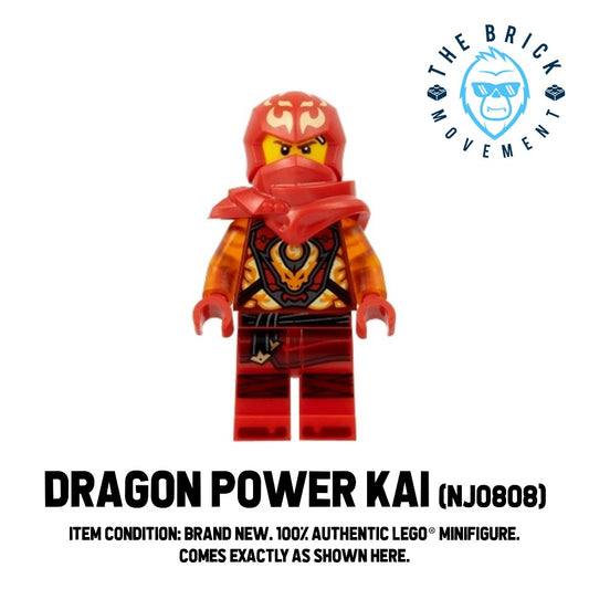 LEGO NINJAGO Dragon Power Kai (Dragons Rising) Minifiigure