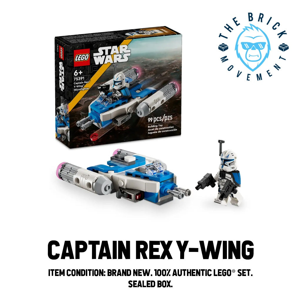 LEGO STAR WARS 75391 Captain Rex Y-Wing Microfighter Set