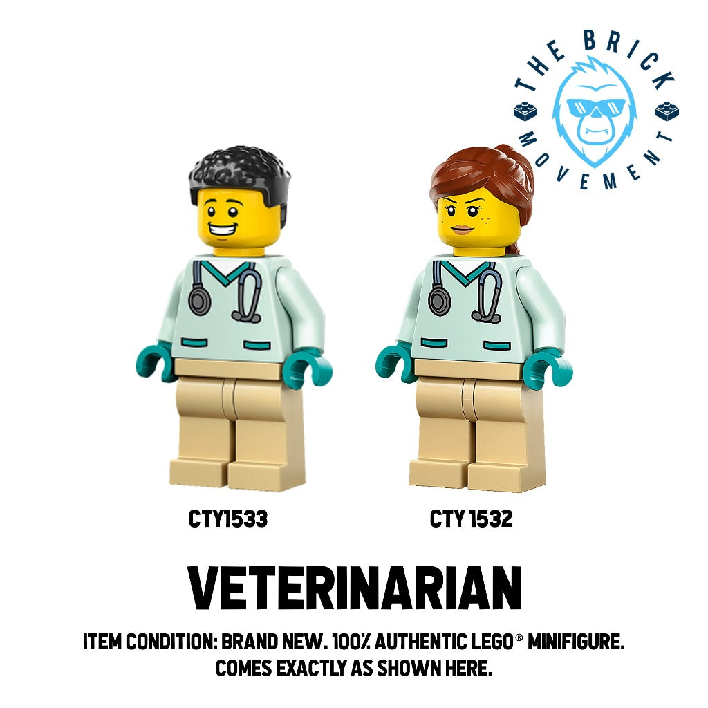 LEGO CITY Veterinarian Minifigures