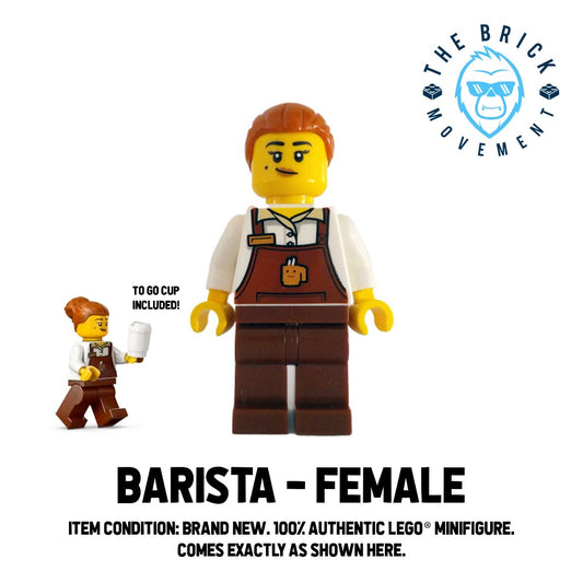 LEGO CITY Barista (Female) Minifigure