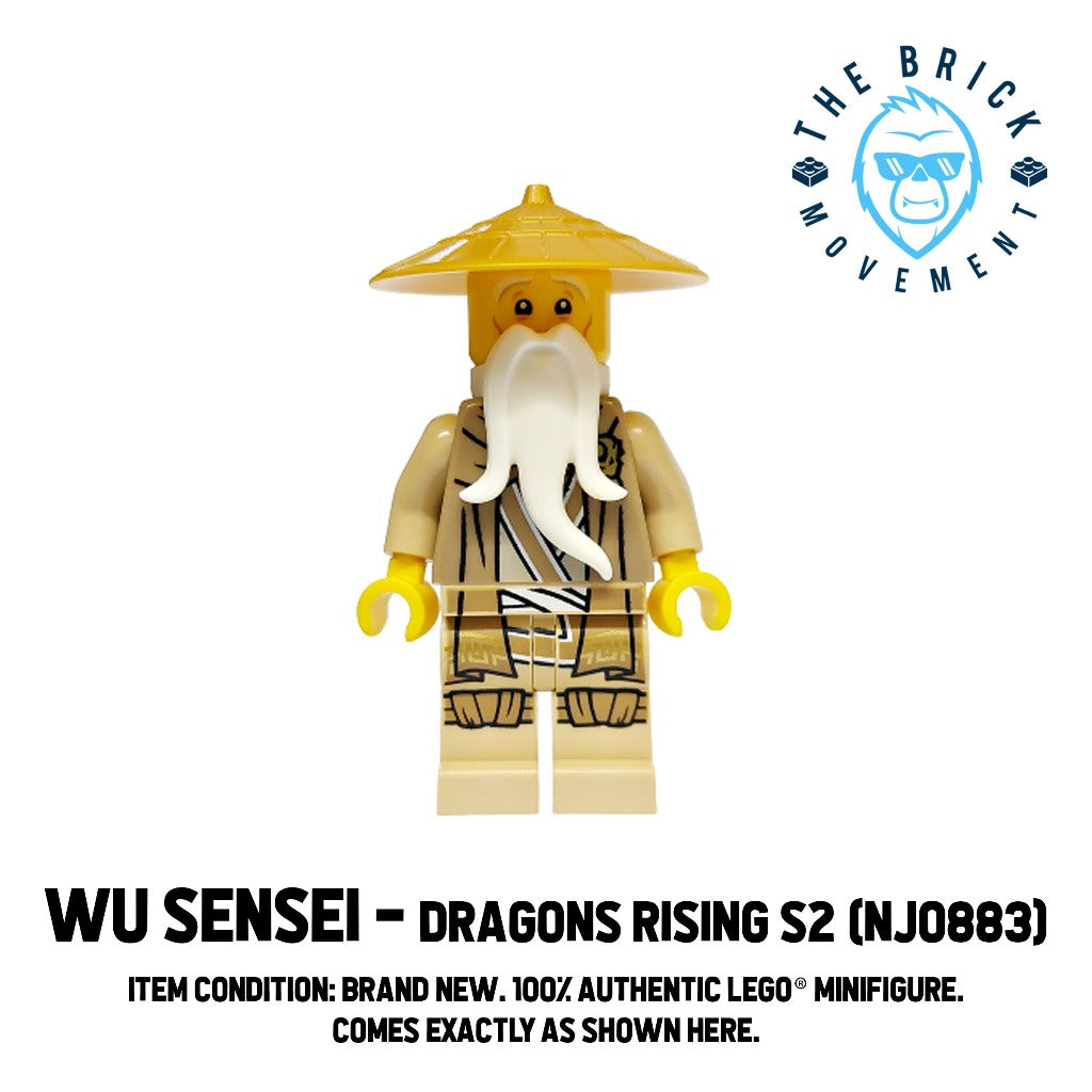 LEGO NINJAGO Wu Sensei (Dragons Rising Season 2) Minifigure