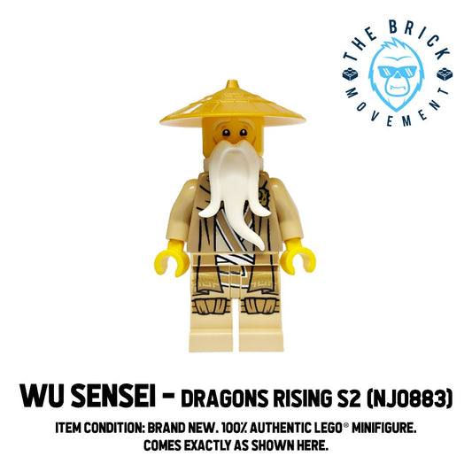 LEGO NINJAGO Wu Sensei (Dragons Rising Season 2) Minifigure