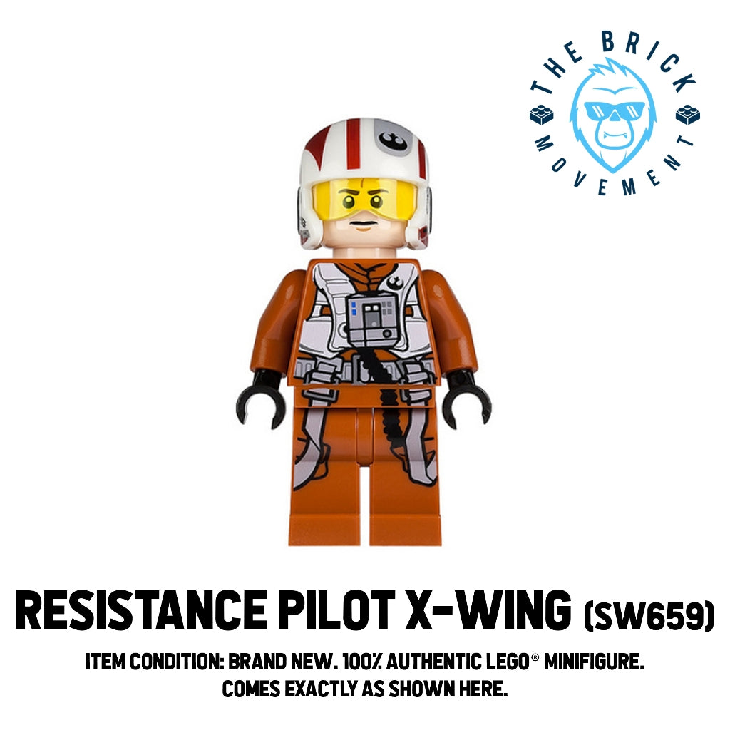 LEGO STAR WARS Resistance Pilot X-Wing Minifigure