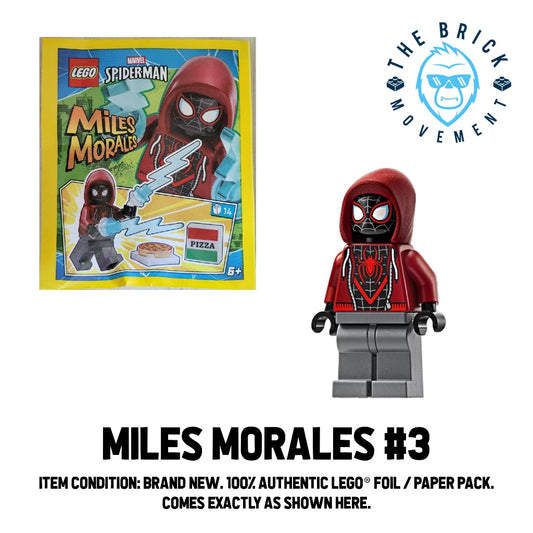 LEGO MARVEL Miles Morales Foil / Paper Pack #3