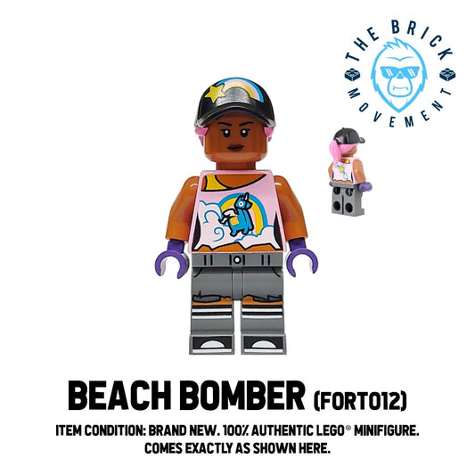 LEGO FORTNITE Beach Bomber Minifigure