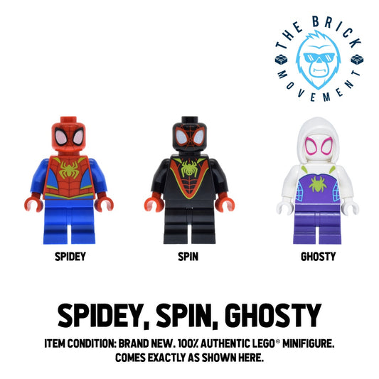 LEGO MARVEL Spider-man, Miles Morales, Ghost Spider Minifigure