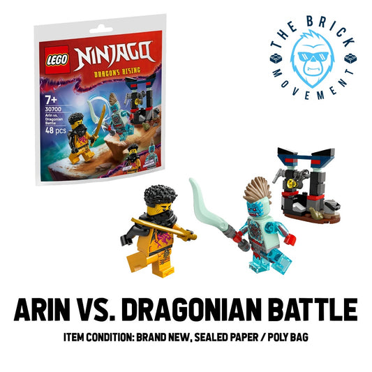NINJAGO Arin vs. Dragonian Battle Paper / Polybag
