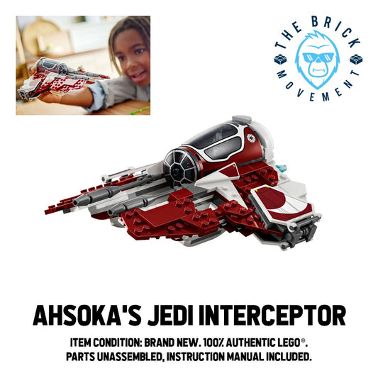 LEGO STAR WARS Ahsoka's Jedi Interceptor (Ship Only)