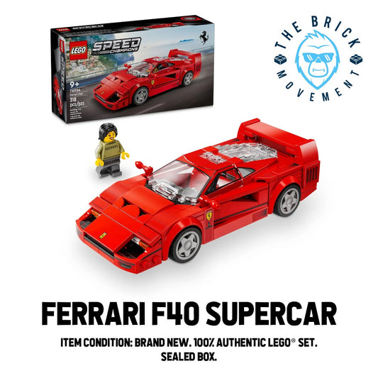 LEGO SPEED CHAMPIONS 76934 Ferrari F40 Supercar Set