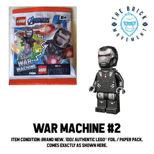 LEGO MARVEL War Machine Foil / Paper Pack #2