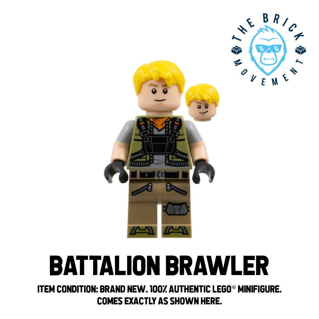 LEGO FORTNITE Battalion Brawler & Brite Bomber Minifigure