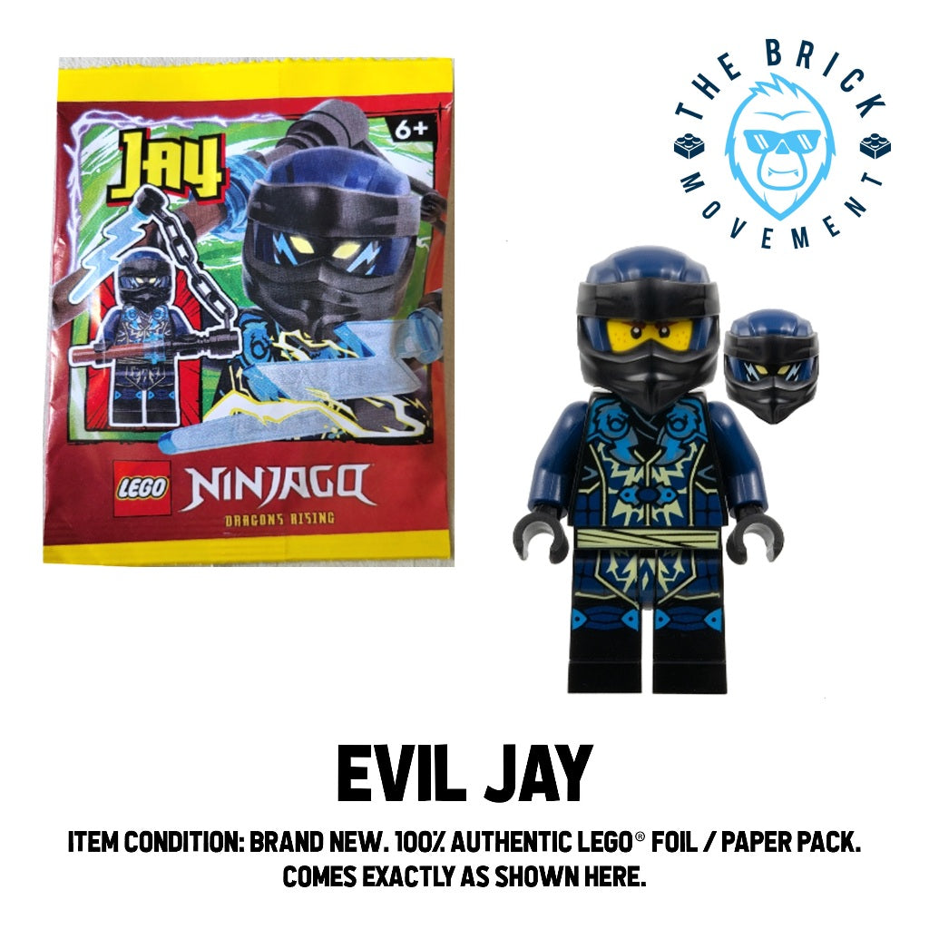 LEGO NINJAGO Evil Jay Foil / Paper Pack
