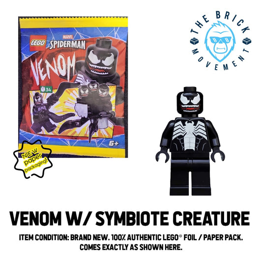 LEGO MARVEL Venom w/ Symbiote Creature Foil / Paper Pack