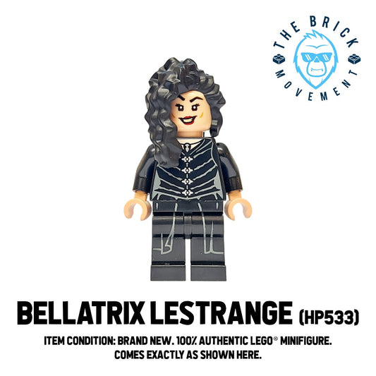 LEGO HARRY POTTER Bellatrix Lestrange Minifigure